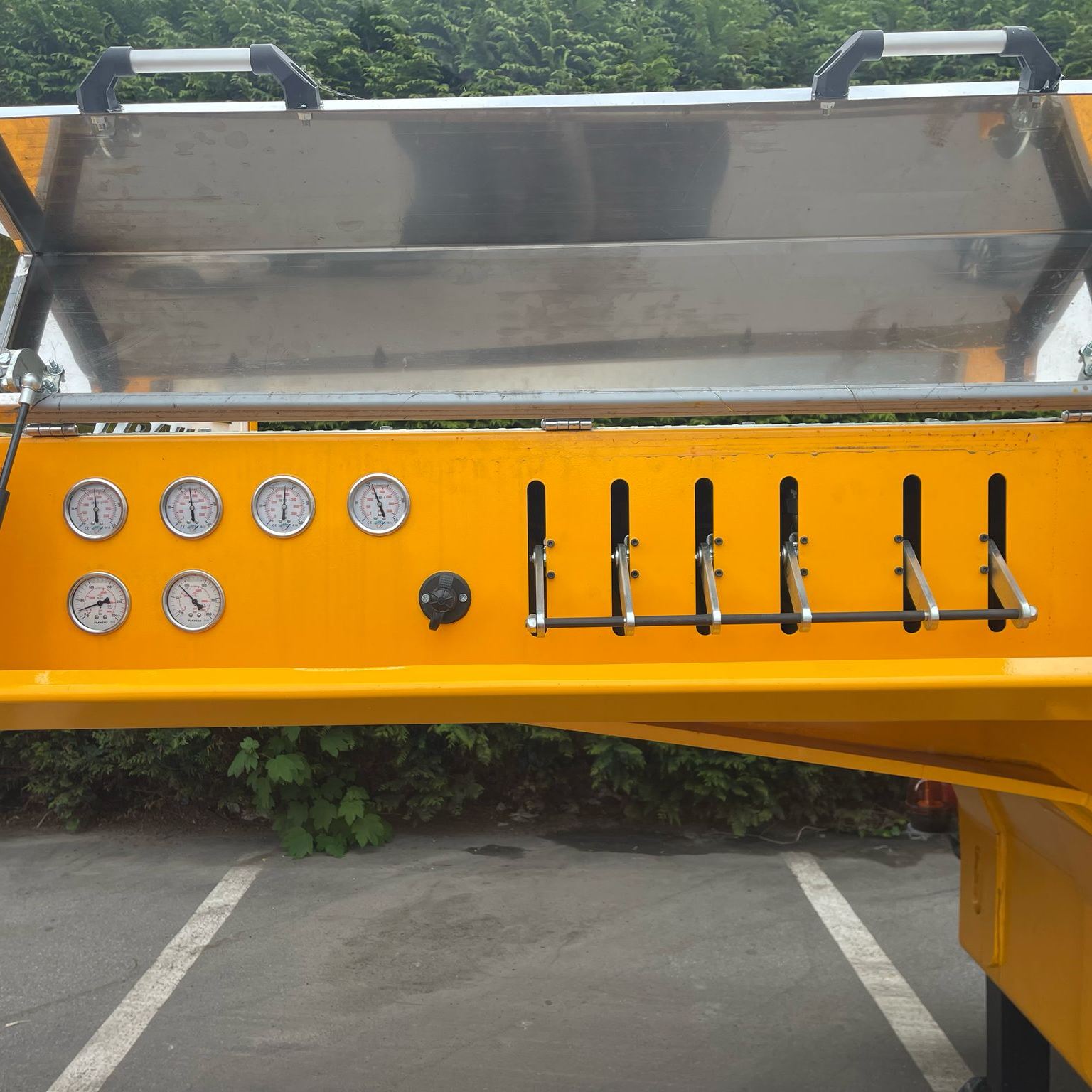 5-Axle Extendable Lowbed Trailer
